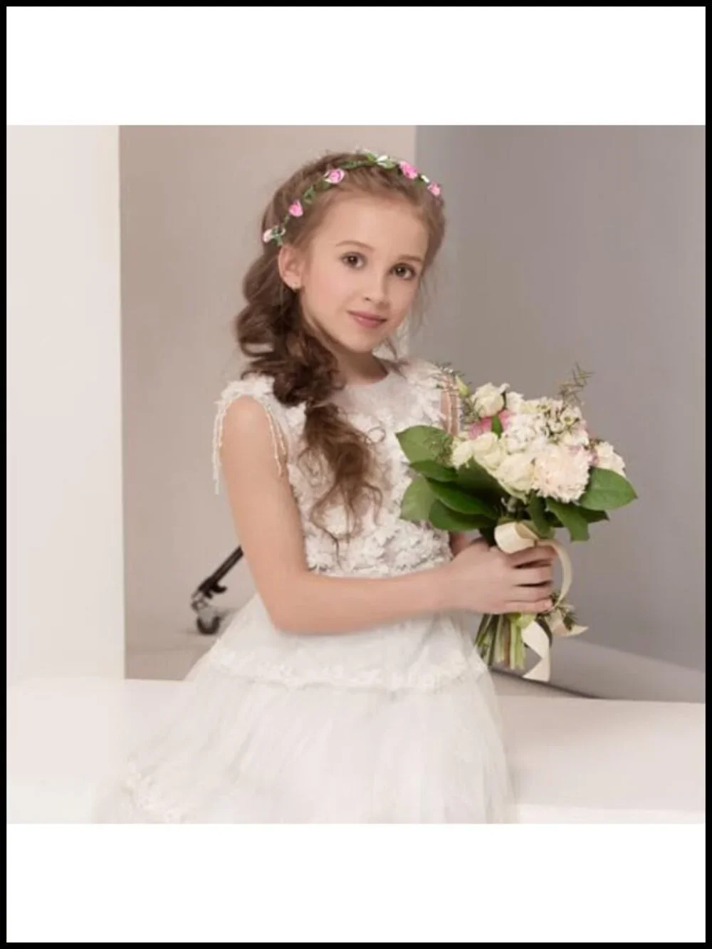 16 Pack Flower Crown Headbands Floral Garland Headpiece Women Girls Party